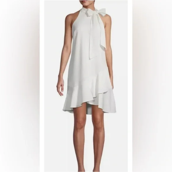 halter polka dot midi dress With Jean | Maude Dress main image 0